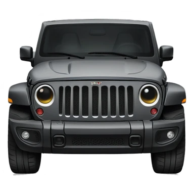 black SRT jeep sticker