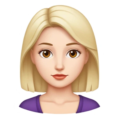 top half of a woman, upper body sticker