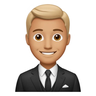 gentlemen vibe suit men sticker