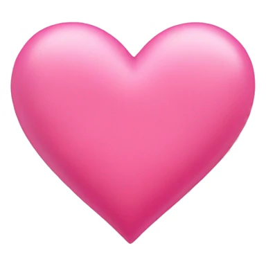 Pink heart sticker