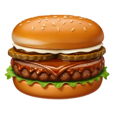 mcrib single patty sticker