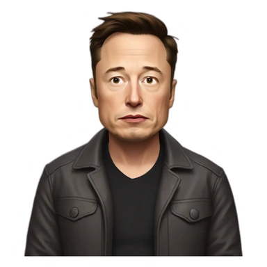 elon musk sad sticker