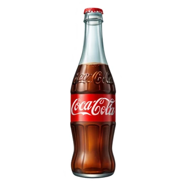 Coca Cola bottle sticker