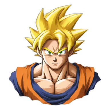 Son Goku dragon ball sticker