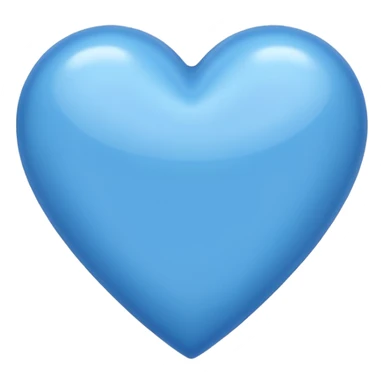 Blue heart with measuring scale sticker