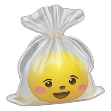 pochette plastique transparent sticker