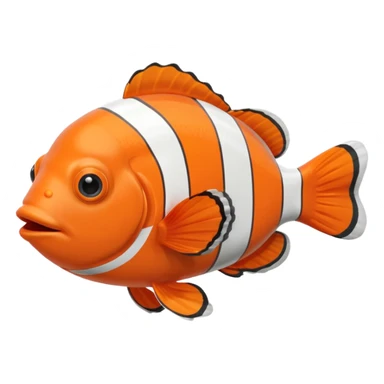 make an emoji about a clown fish sticker