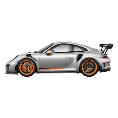 Porsche gt3 rs sticker