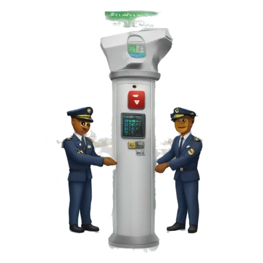 Egipcian Airport control  sticker