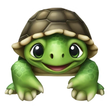 turtle wearing charli xcx merch sticker