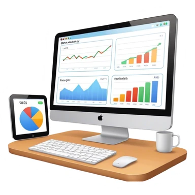monitor-showing-a-website-dashboard-with-charts sticker