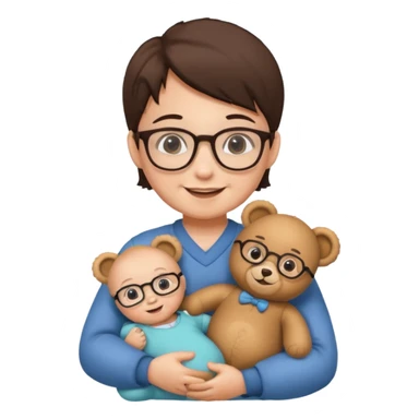 baby social worker sticker