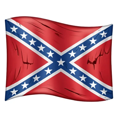  confederate flag emoji sticker