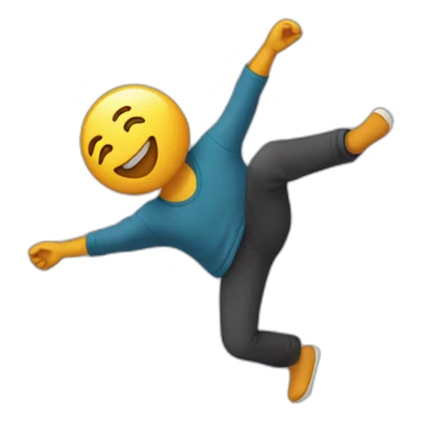 the letter W do backflip sticker