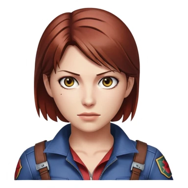 Claire Redfield from Resident Evil sticker