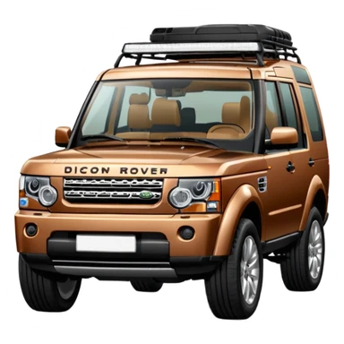 Brown Land Rover Discovery
Apple emoji style. sticker