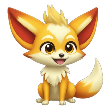 fennekin sticker