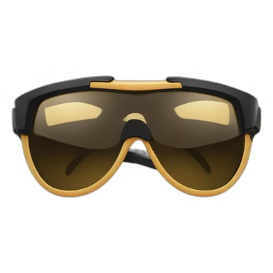 Latex bodybuilder sunglasses sticker
