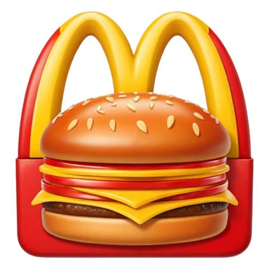 McDonald's sticker