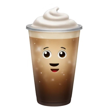 Christmas iced coffee  sticker