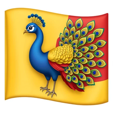 Konbaung flag emoji pls sticker