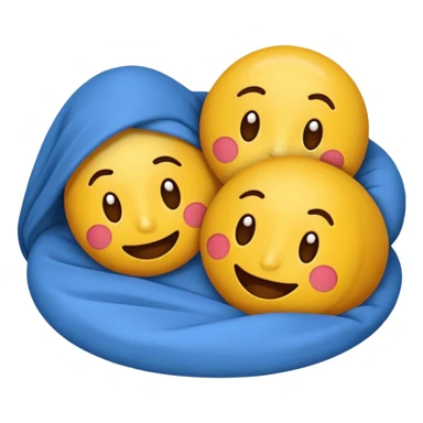 crea un emoji de buenas noches Javier y Tobi sticker