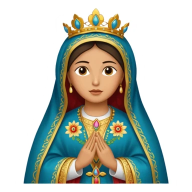 virgen de Santa María de Guadalupe sticker