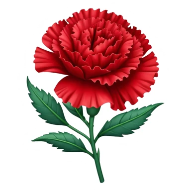 cravo vermelho sticker