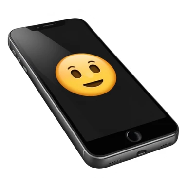 scan an object with you phone (phone which has camera on screen and scans an object) sticker