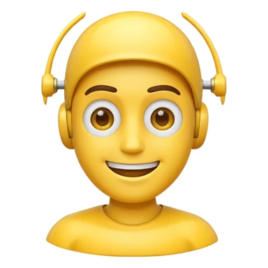 Flash man emoji sticker
