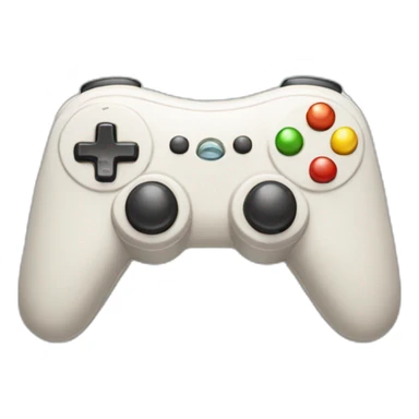 game controller with food sticker