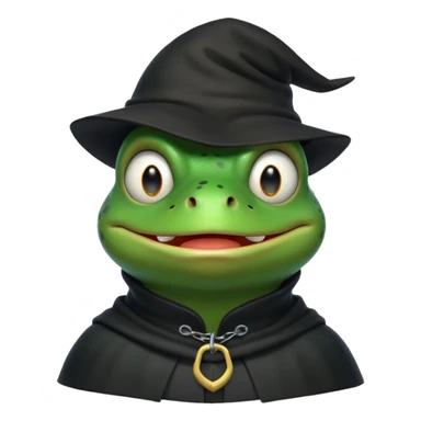 thief frog portrait, head and shoulders only, sly grin, dark cloak collar, mischievous burglar vibe, 3D cartoon, mobile game icon style, clean background, no text, no watermark
 sticker