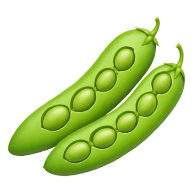 peeled edamame sticker