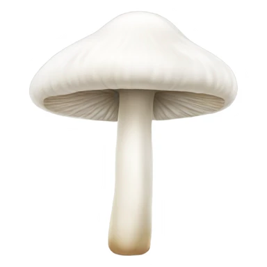 white mushroom sticker