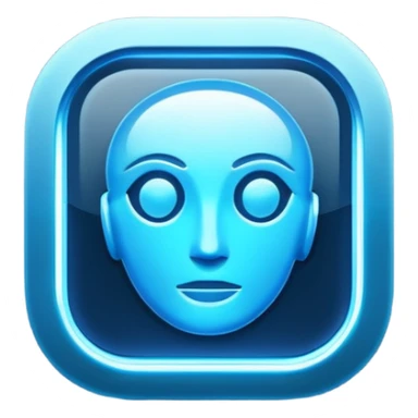 I wanted a emoji about artificial intelligence. symbolic sticker