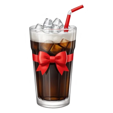 Coca cola Diet coke with small  bow sticker