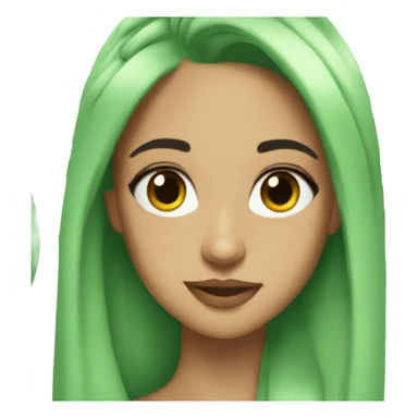 ariana grade but shes green sticker