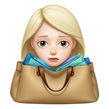 Face with Bags Under Eyes Emoji sticker