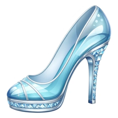 Zapatos de cristal sticker