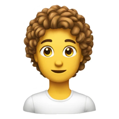 Emojis soltando haire sticker