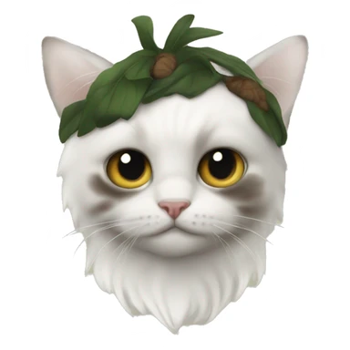 Лицо с просящими глазами, как у кота из Шрека  sticker