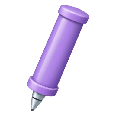 lilac push pin sticker