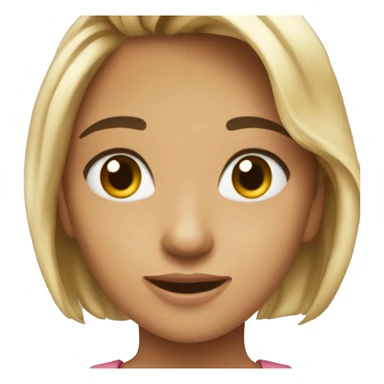 Ragazza che ha appena visto la sua crush sticker