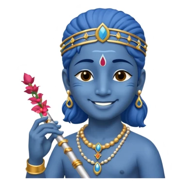Krishna emoji sticker