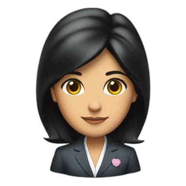 Nikki haley, business suit sticker