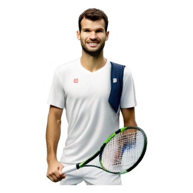 grigor dimitrov à wimbledon  sticker