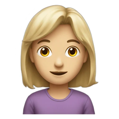 Une personne qui regarde mal sticker