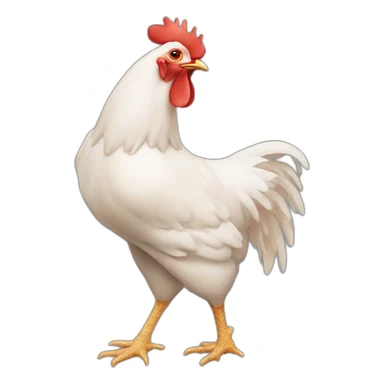 Chicken-leg-skinny sticker