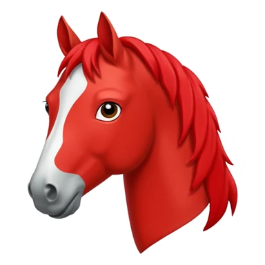 КОНЬ КРАСНЫЙ HC SKA sticker