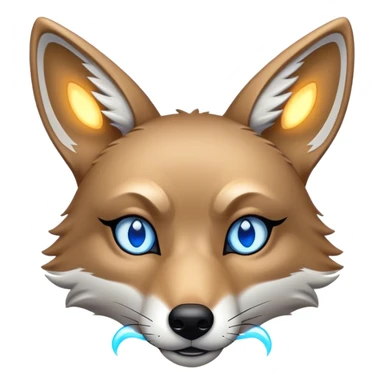 Magical Coyote sticker
